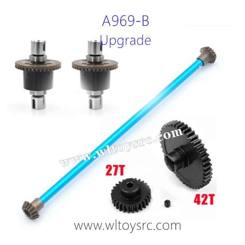 WLTOYS A969B 1/18 RC Car Upgrade Parts List