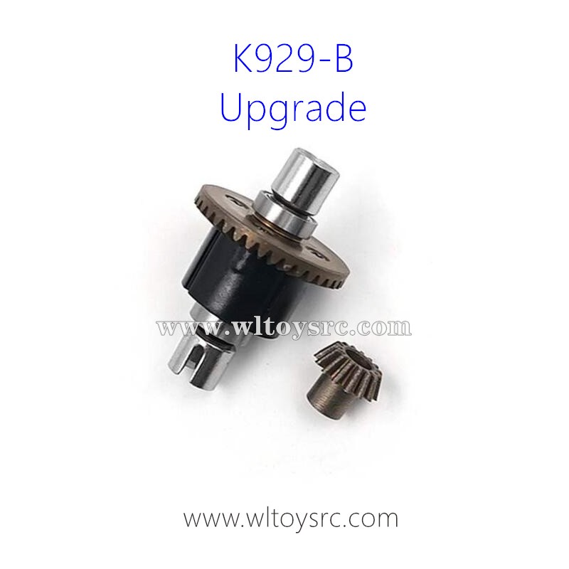WLTOYS K929B 1/18 RC Car Upgrade Parts, Differential Gear Assembly Metal