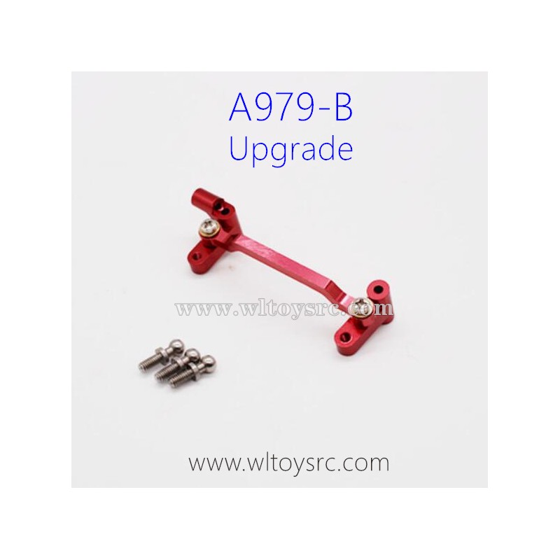 WLTOYS A979B Upgrade Parts, Steering Assembly Red