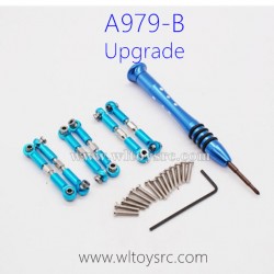 WLTOYS A979B 1/18 Upgrade Parts, Connect Rods, A979-B Metal Parts