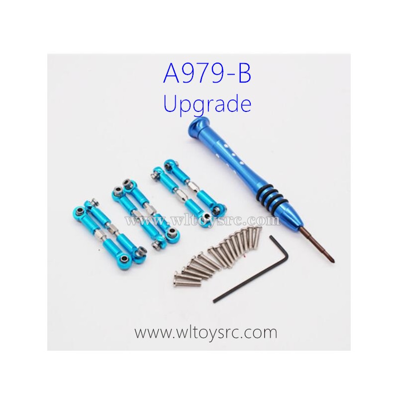 WLTOYS A979B 1/18 Upgrade Parts, Connect Rods, A979-B Metal Parts