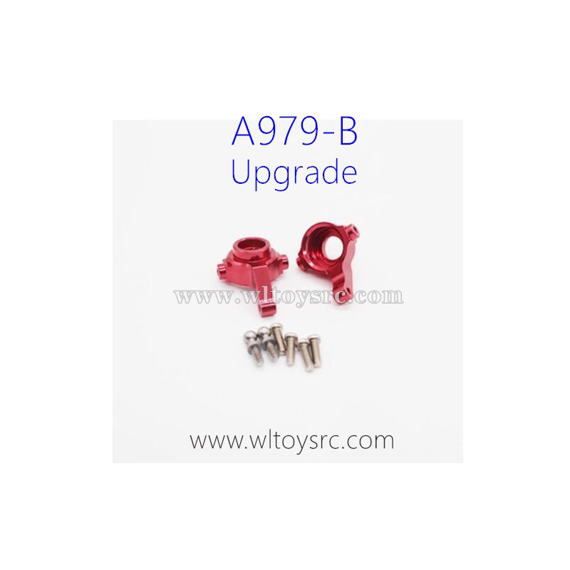 WLTOYS A979B Upgrade Parts, Front Steering C-Cups Red