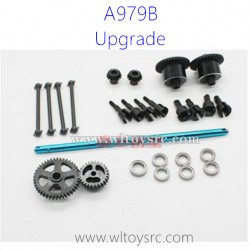 WLTOYS A979B Upgrade Parts, Metal Differential Box, Spur Gear and Bone Dog
