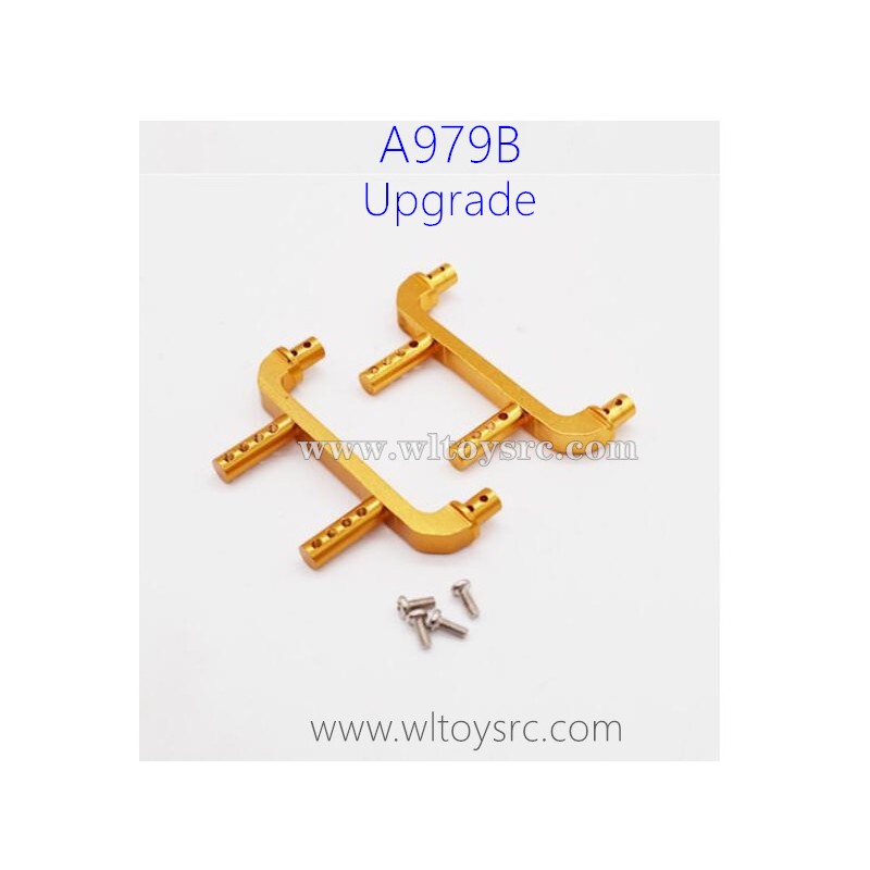 WLTOYS A979B 1/18 Upgrade Parts, Car Shell Support Frame Golden