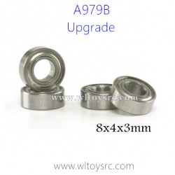 WLTOYS A979B Upgrade Parts, Bearing 8X4X3MM