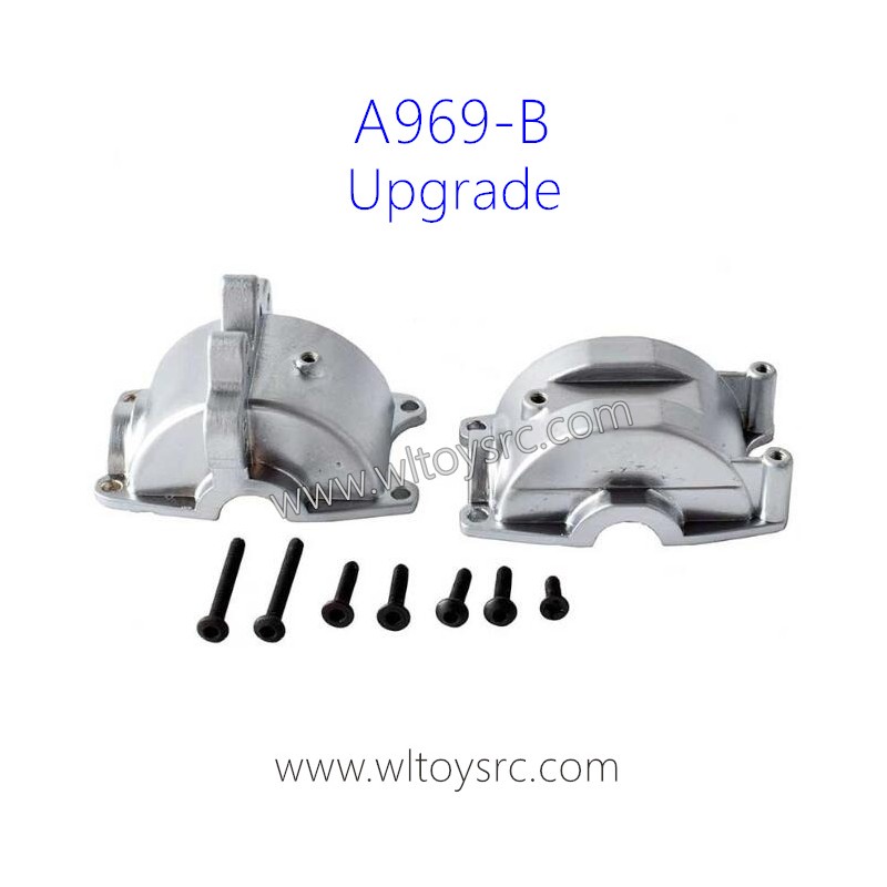 WLTOYS A969B Racing Car Upgrade Parts, Metal Gearbox