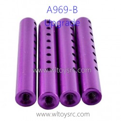 WLTOYS A969B 1/18 Upgrade Parts, Car pillar Purple