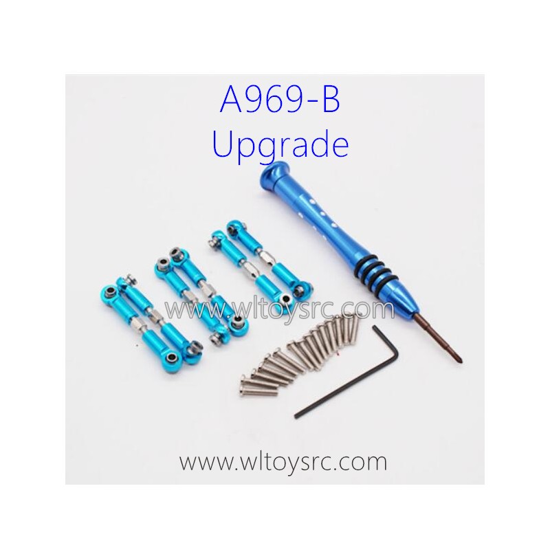 WLTOYS A969B Upgrade Parts, Connect Rods Metal Parts