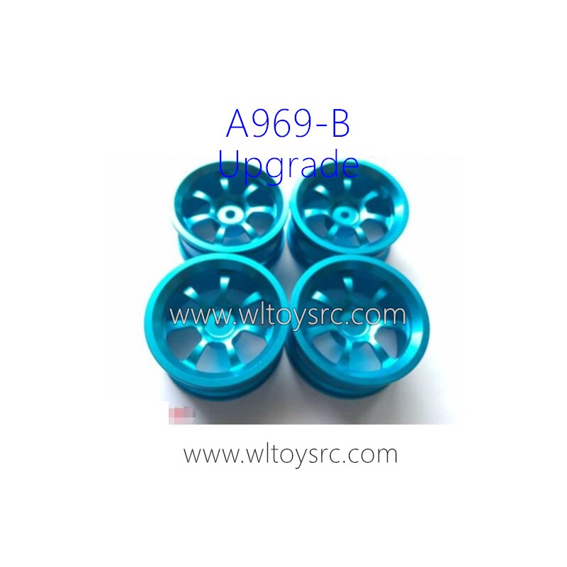 WLTOYS A969B RC Car Upgrade Parts, Wheels Aluminum Alloy