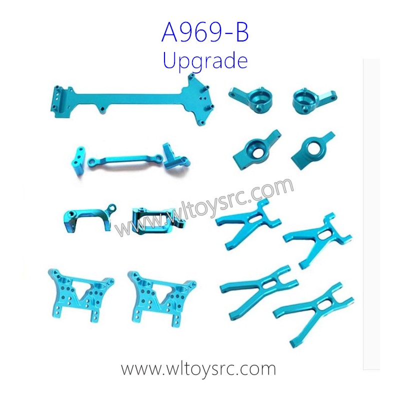 WLTOYS A969B 1/18 Off-Road RC Car Upgrade Parts List Metal Kit