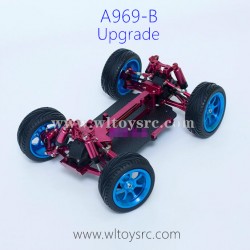 WLTOYS A969B 1/18 Upgrade Parts, Car body kits Red
