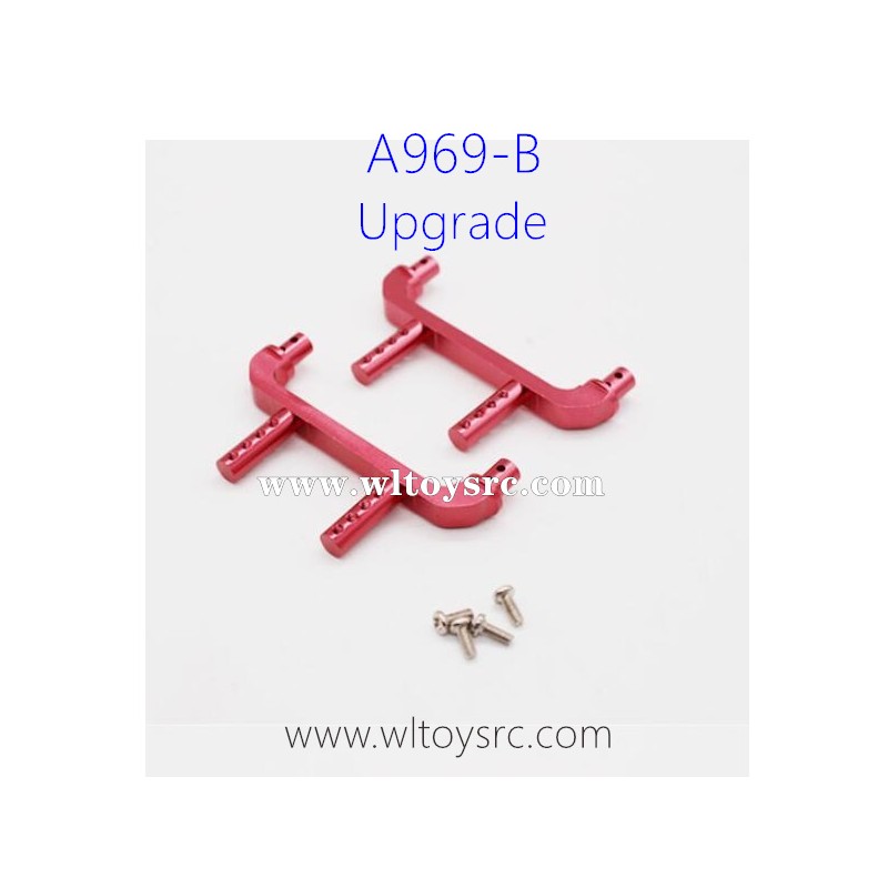 WLTOYS A969B Upgrade Parts, Car Shell Support Post Red