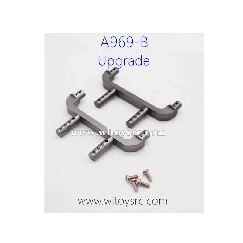 WLTOYS A969B Upgrade Parts, Car Shell Support Post Metal Titanium