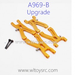 WLTOYS A969B Upgrade Parts, Rear and Front Swing Arms Golden
