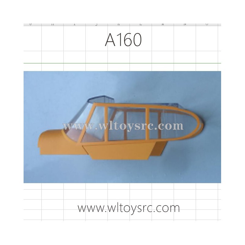 WLTOYS XK A160 3D6G Plane Parts Cabin