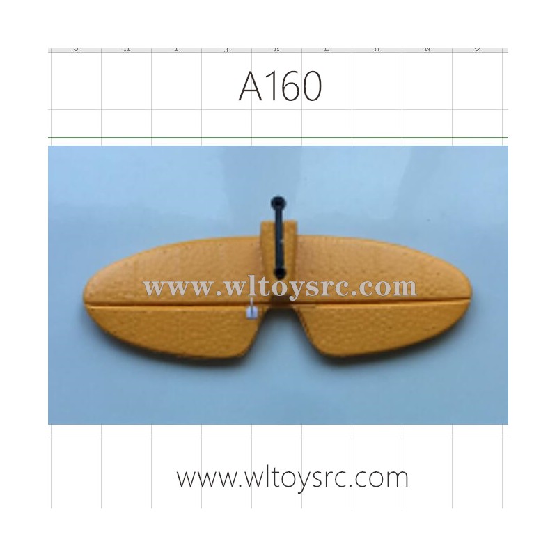WLTOYS A160 3D6G RC Glider Parts, Horizontal Wing