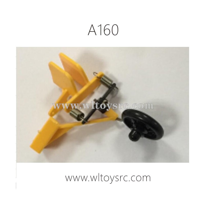 WLTOYS A160 3D6G RC Glider Parts, Rear Landing Gear Assembly