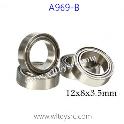 WLTOYS A969B RC Car Upgrade Parts, Bearing 12x8x3.5