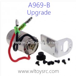 WLTOYS A969B RC Car Upgrade Parts, 540 Motor and Heat Sink Silver