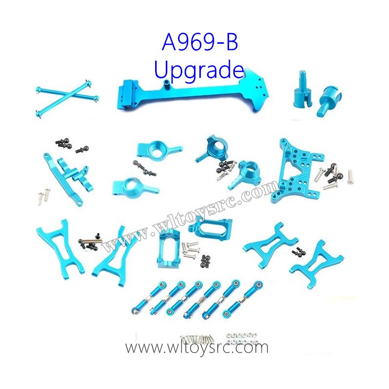 WLTOYS A969B RC Car Upgrade Parts, WLTOYS A969-B Metal Parts