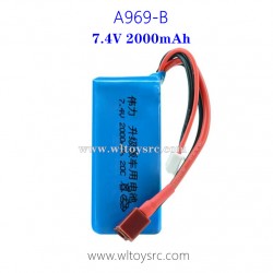 WLTOYS A969B 1/18 Upgrade Battery 7.4V 2000mAh