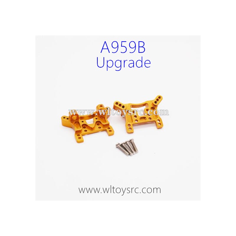 WLTOYS A959B Upgrade Parts Metal Shock Frame Golden