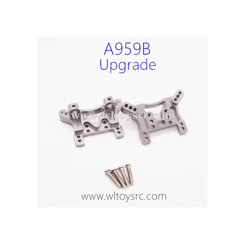 WLTOYS A959B Upgrade Parts Metal Shock Frame Titanium