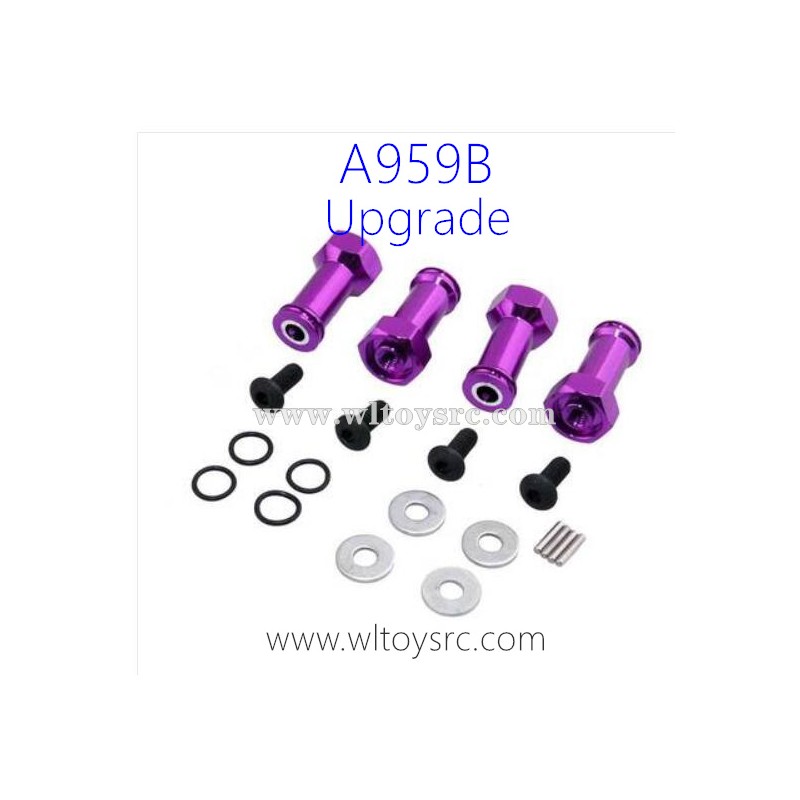 WLTOYS A959B 1/18 RC Car Upgrade Parts Extension Adapter Kit