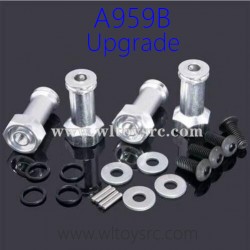WLTOYS A959B Upgrade Parts Extension Adapter Kit Silver