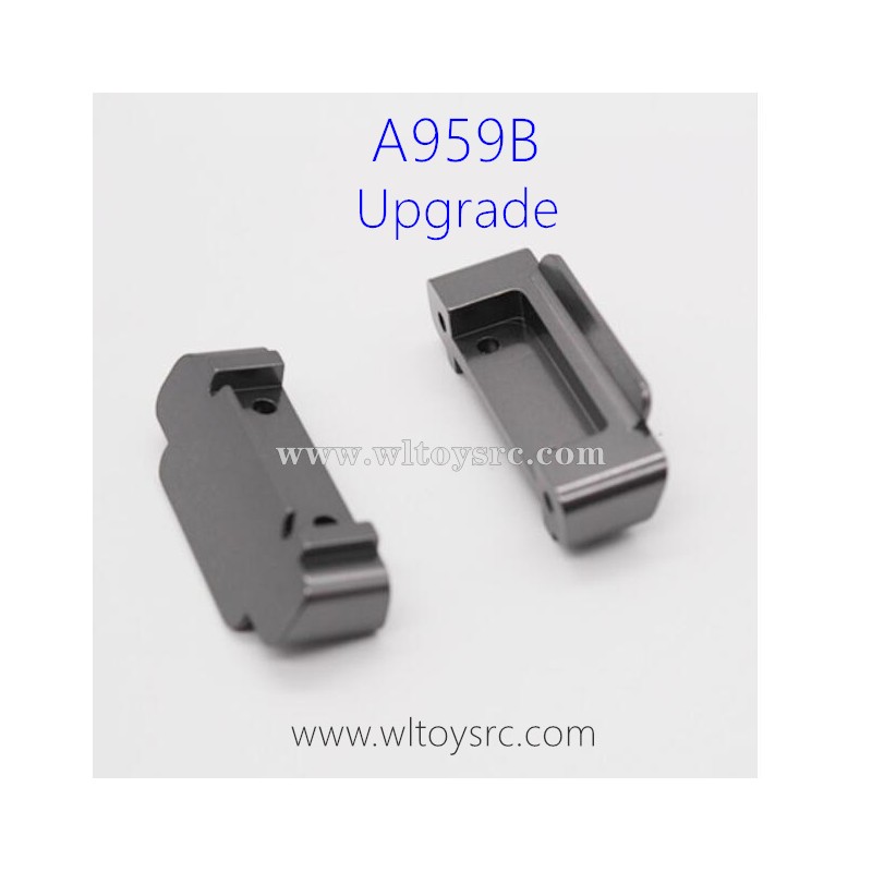 WLTOYS A959B Upgrade Parts, Front and Rear Bumper Titanium