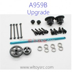 WLTOYS A959B RC Car Upgrade Parts, Metal Gear and Metal Differential Gear