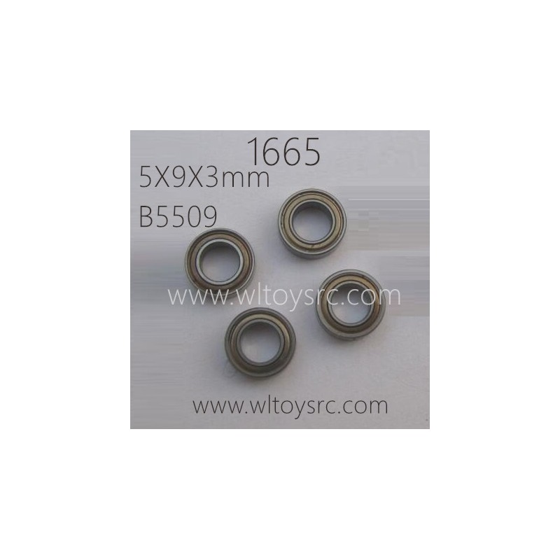 REMO 1665 1/16 RC Truck Parts, Ball Bearings B5509