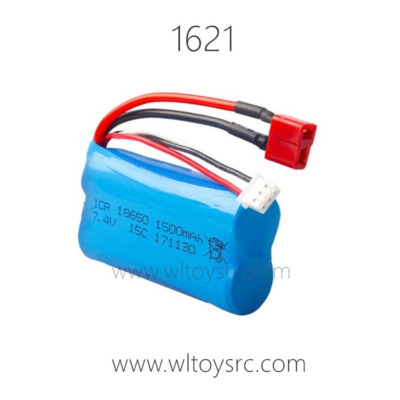 REMO 1621 Rocket 1/16 RC Car Parts, 7.4V 1500 Battery