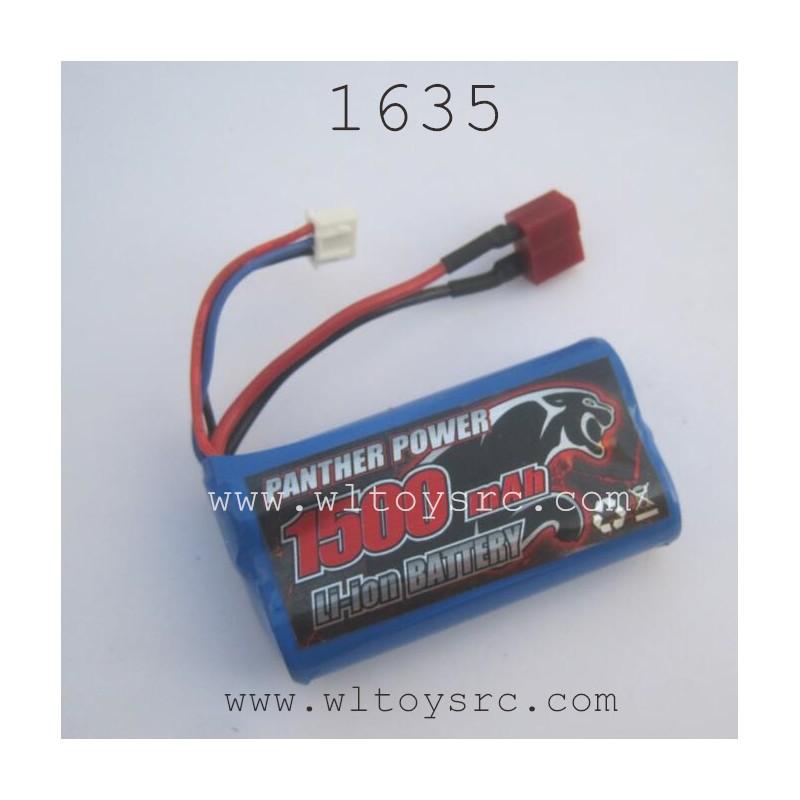 REMO 1635 SMAX RC Truck Parts, Battery 7.4V 1500mAh E9315