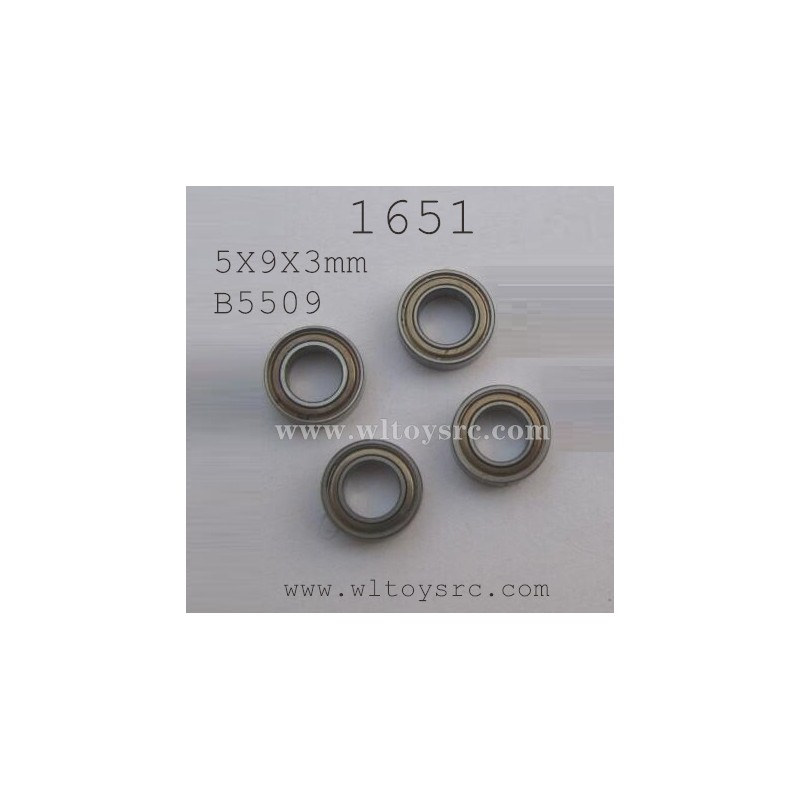 REMO 1651 1/16 RC Car Parts, Ball Bearings B5509