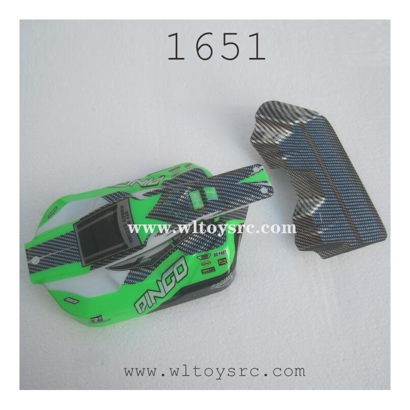 REMO 1651 1/16 RC Car Parts, Body Shell D5603