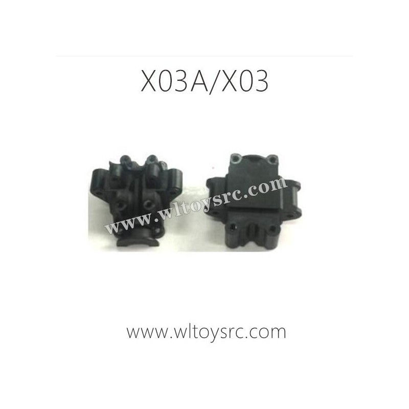 XLF X03A X03 RC Car Parts, Front Transmission Housing Components