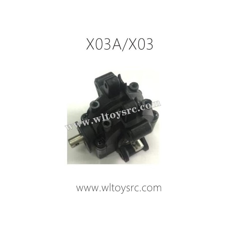 XLF X03A X03 1/10 RC Car Parts, Front Gear-Box Assembly
