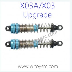 XLF X03A X03 RC Car Upgrade Parts, Alloy Oil Shock Absorber