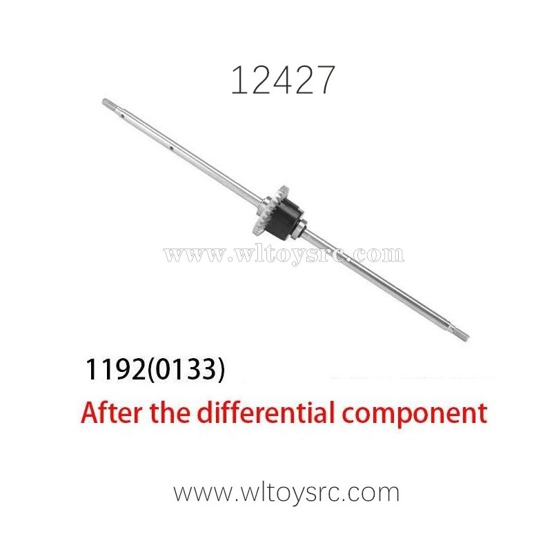 WLTOYS 12427 Parts, Rear Differential Component 1192