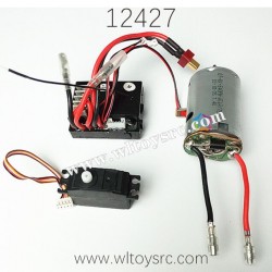WLTOYS 12427 Motor, Receiver and Servo Parts