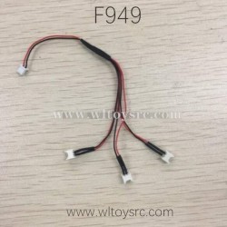 WLTOYS F949 2.4G RC Airplane Parts Wire set