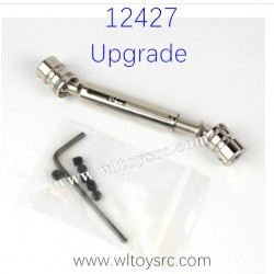 WLTOYS 12427 RC Car Upgrade Parts Metal Rear Transmission Shaft
