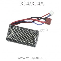 XLF X04 RC Car 7.4V 1500mah Battery, X04A 1/10 Spare Parts