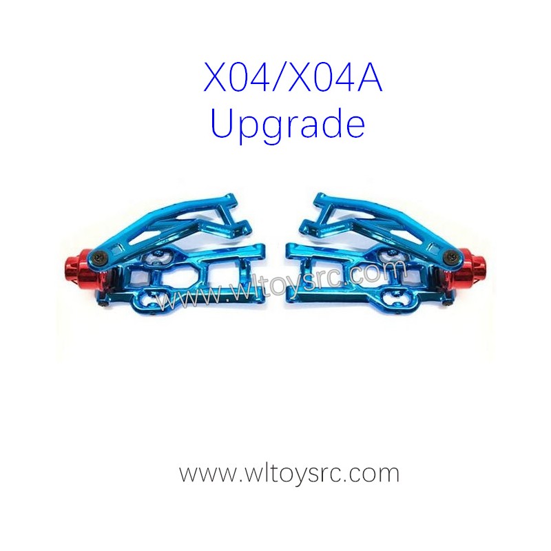 XLF X04 Upgrade Metal Parts Rear Swing Arm Kit, 1/10 RC Truck