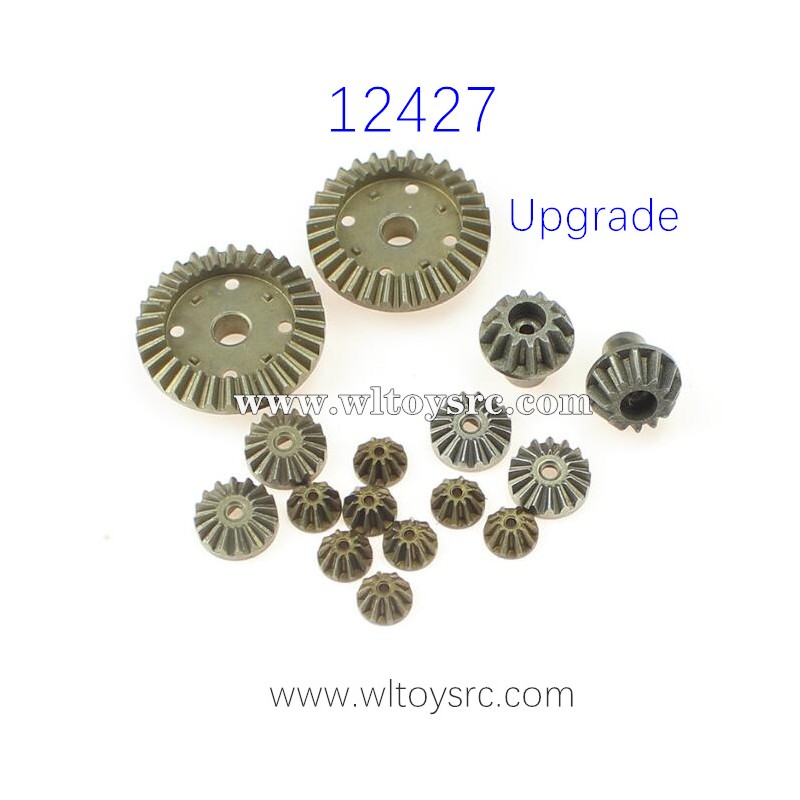 WLTOYS 12427 1/12 Upgrade Differential Gear and Main Drive Gear Bevle Gear