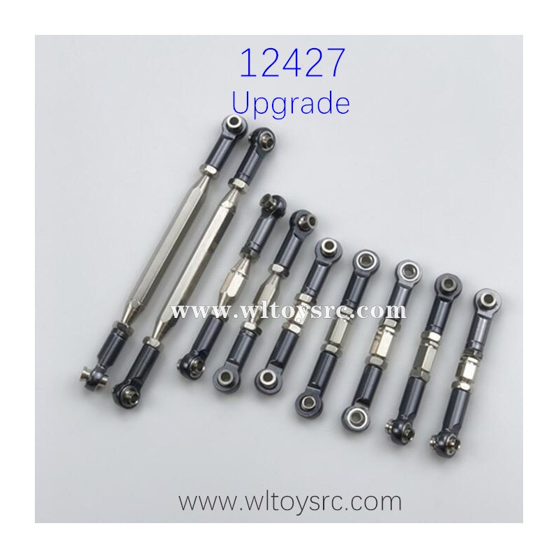 WLTOYS 12427 1/12 Upgrade Parts Metal Connect Rod Adjustable
