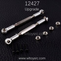 WLTOYS 12427 Upgrade Parts Rear Upper Arm Connect Rod Silver