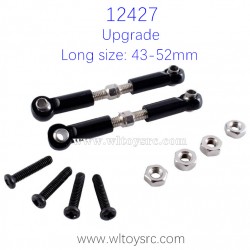 WLTOYS 12427 1/10 Upgrade Parts Upper Arm Connect Rod Black