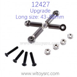 WLTOYS 12427 1/10 Upgrade Parts Upper Arm Connect Rod Grey
